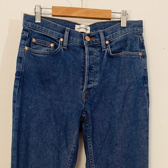 Classic High-Rise Denim — Cotton Citizen — Blue Jeans — Woman — Size 27 - Picture 1 of 8